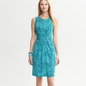 Issa London Turquoise Sleeveless Dress